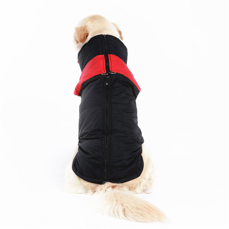 Abrigo de perro de invierno cálido impermeable ropa para clima frío ropa de algodón para perros al aire libre