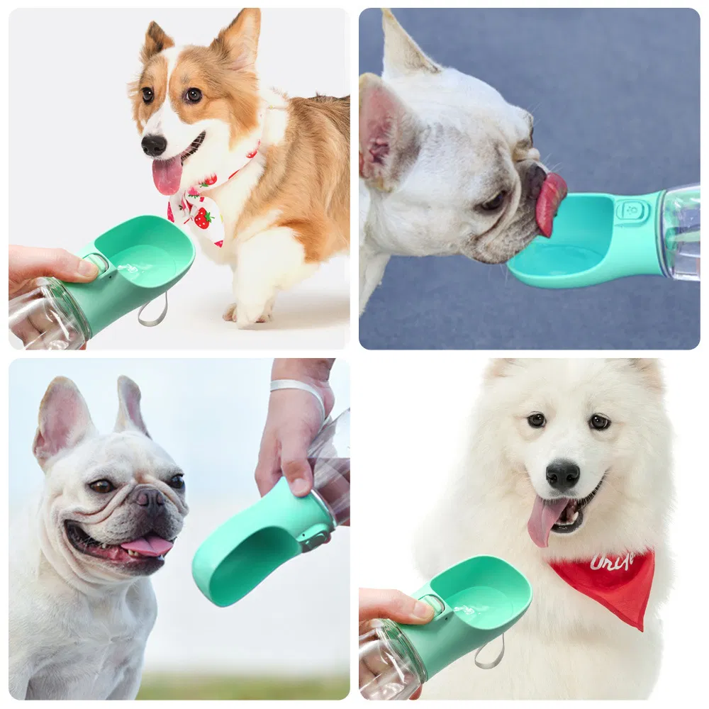 Botella de agua para pasear perros, taza de viaje para mascotas, artículos relacionados con mascotas