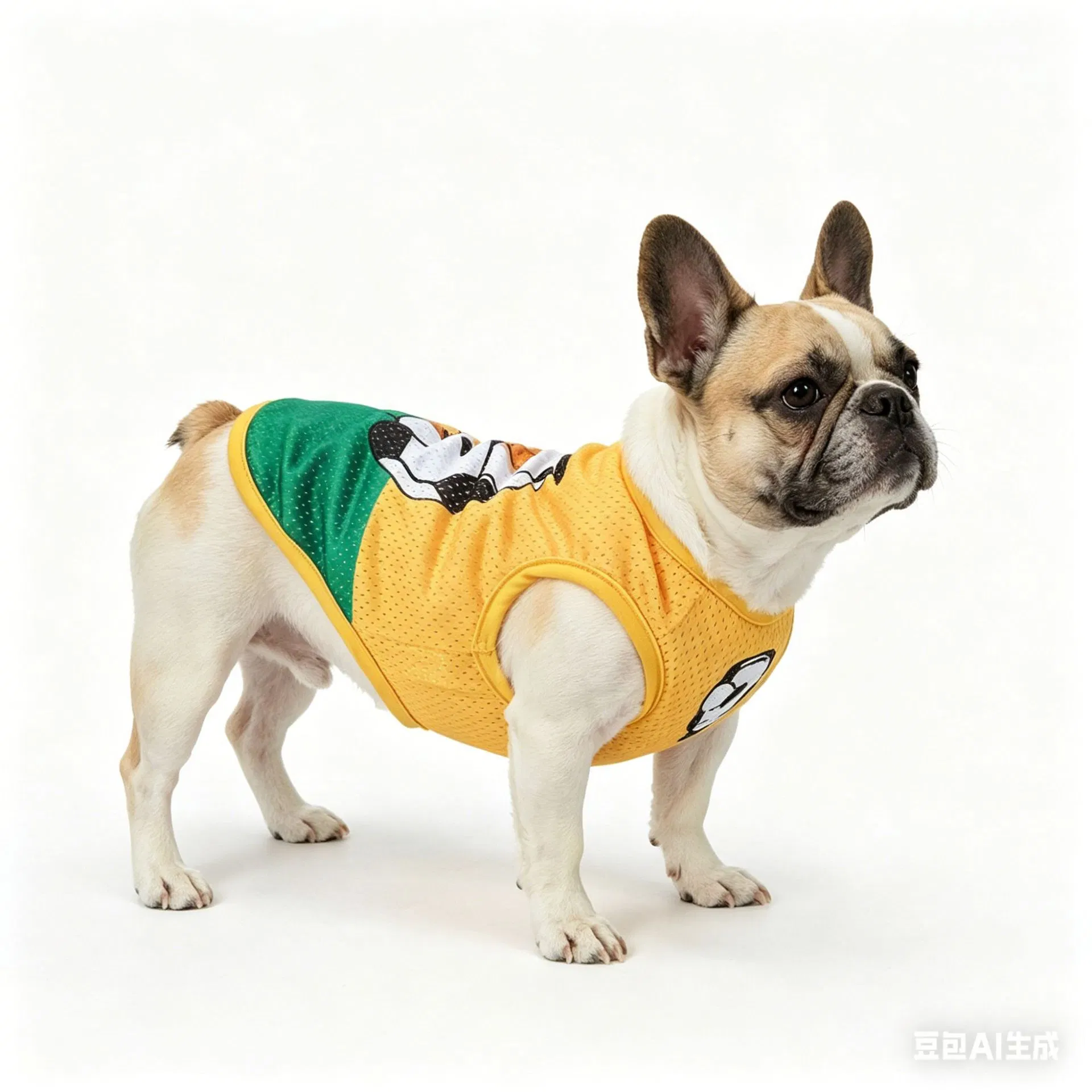 Camiseta de fútbol de moda para perros, jersey de malla para mascotas, camiseta deportiva de verano, ropa para perros
