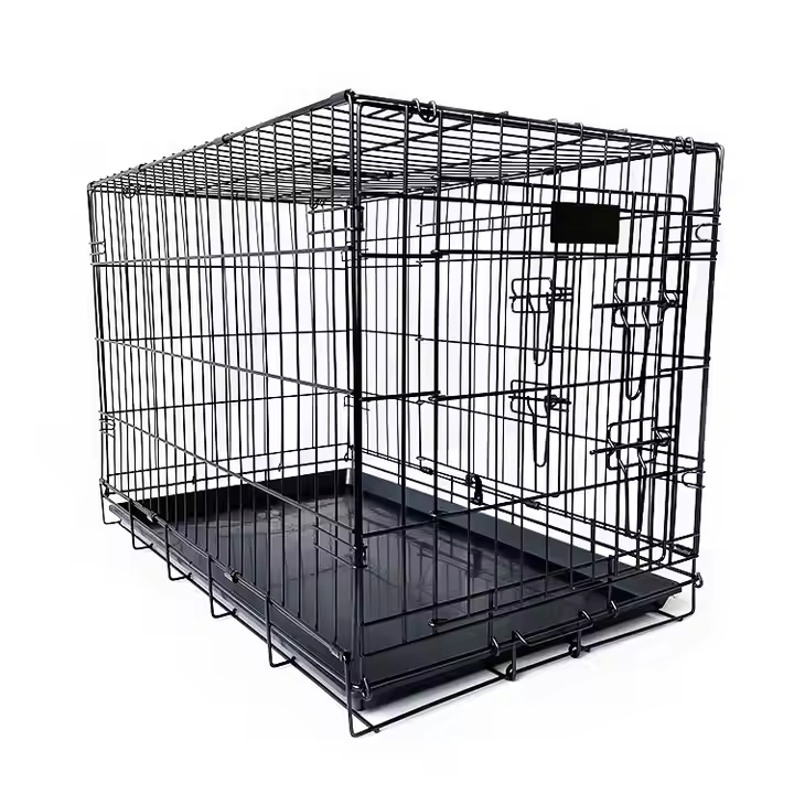 Jaula portátil premium 30-Inch para perros, para comodidad en viajes