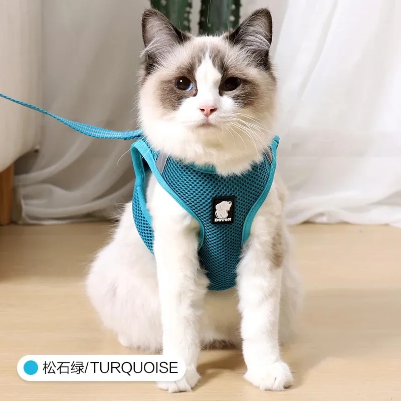 Arnés reflectante para gatos y perros pequeños