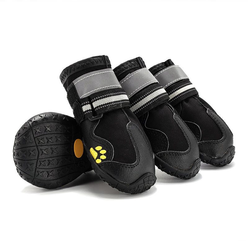 Zapatos deportivos para perros modernos, personalizados, transpirables, de malla, reflectantes, impermeables y antideslizantes