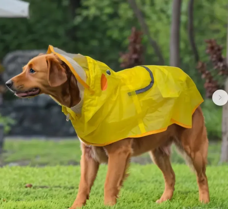 Abrigo de Lluvia de TPU Premium para Perros: Equipamiento para Mascotas 100% Impermeable