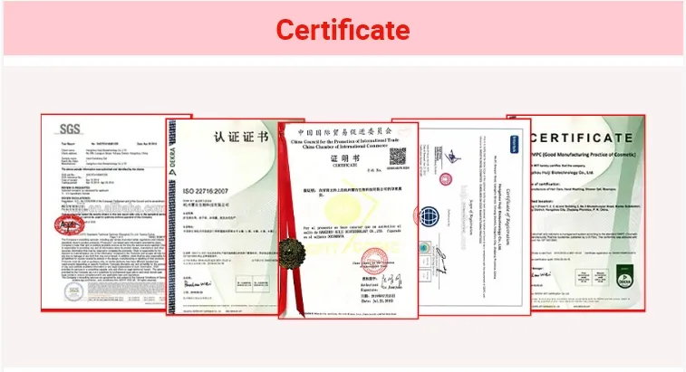 Certificaciones del producto