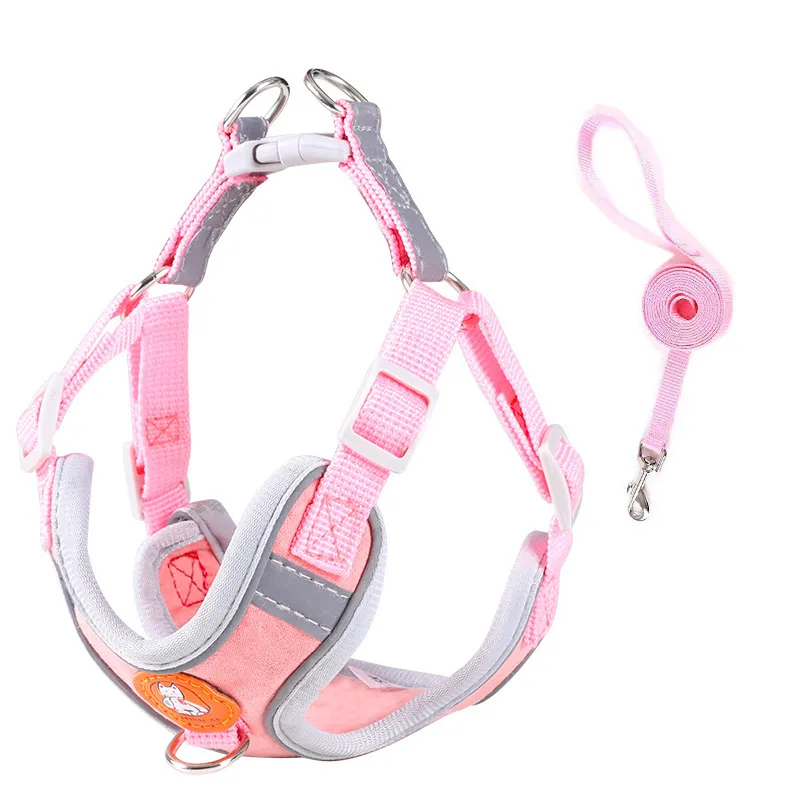 Diseño de todo los pequeños perros gatos Pet Safe correa corta el mazo de cables