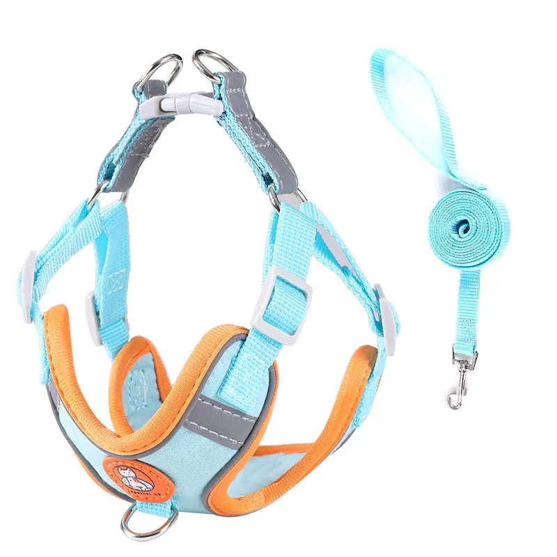 Diseño de todo los pequeños perros gatos Pet Safe correa corta el mazo de cables