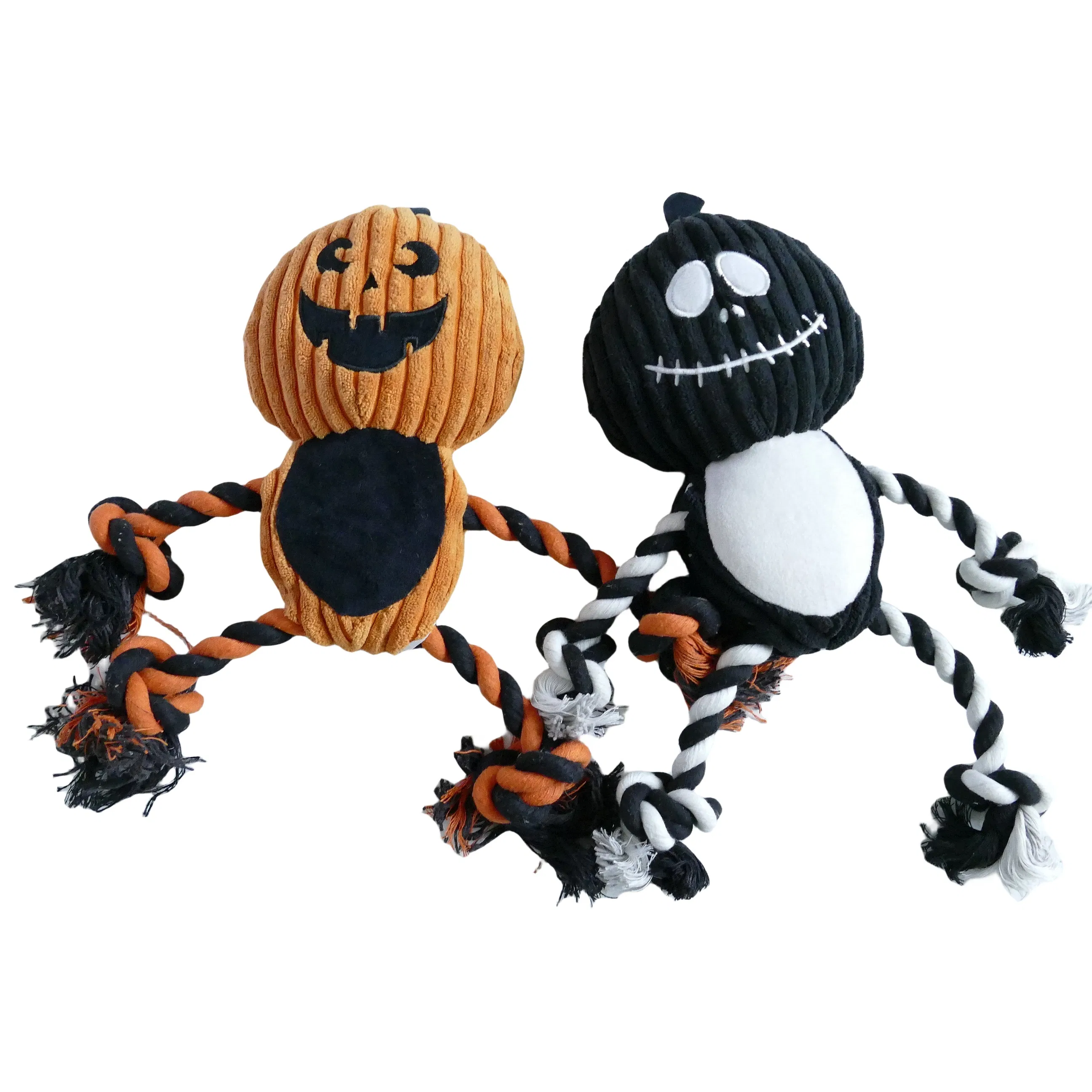 Regalo de Halloween para mascotas, juguetes de peluche interactivos y chirriantes para perros