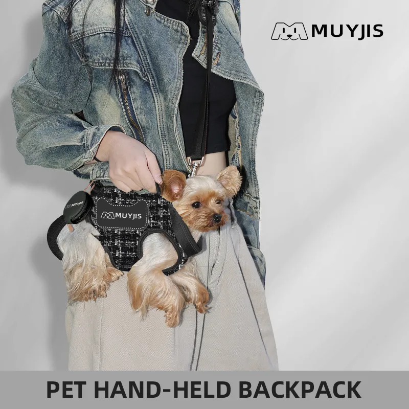 Bolsa moderna y sencilla para productos de mascotas para un transporte conveniente de perros
