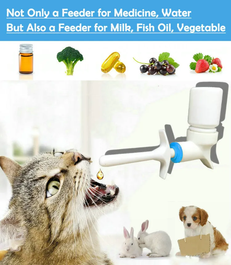 Herramienta de alimentación de medicina animal para cuidado de la salud, dispensador de pastillas para mascotas, kit de alimentación para perros, gatos y cachorros
