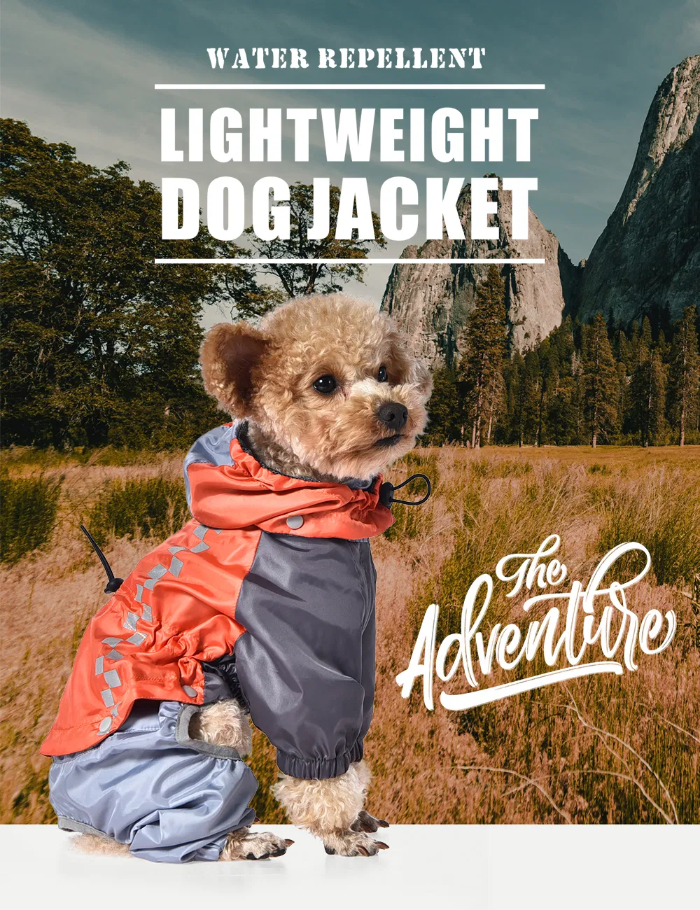 Fábrica de Ropa para Mascotas Chaqueta Ligera Impermeable para Perros Ropa para Perros Ropa Transpirable para Mascotas