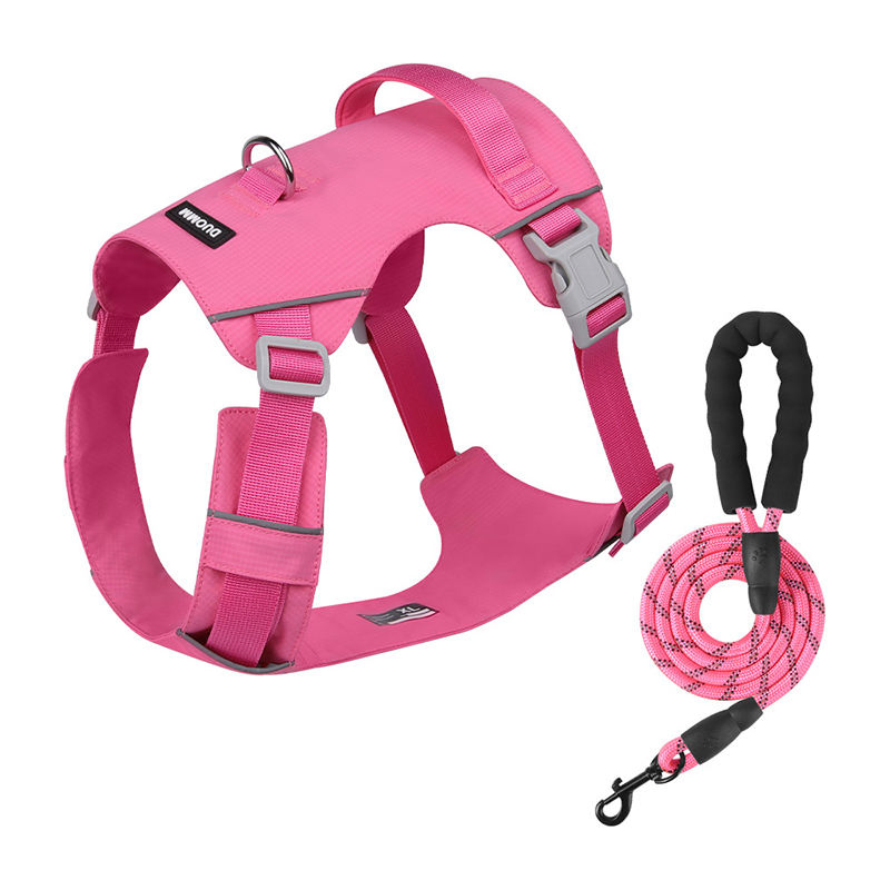 Arnés para perro mascota, impermeable, transpirable, reflectante, de secado rápido, equipo ajustable y ligero
