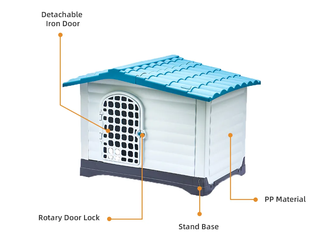 Casa de Plástico para Perros Grandes