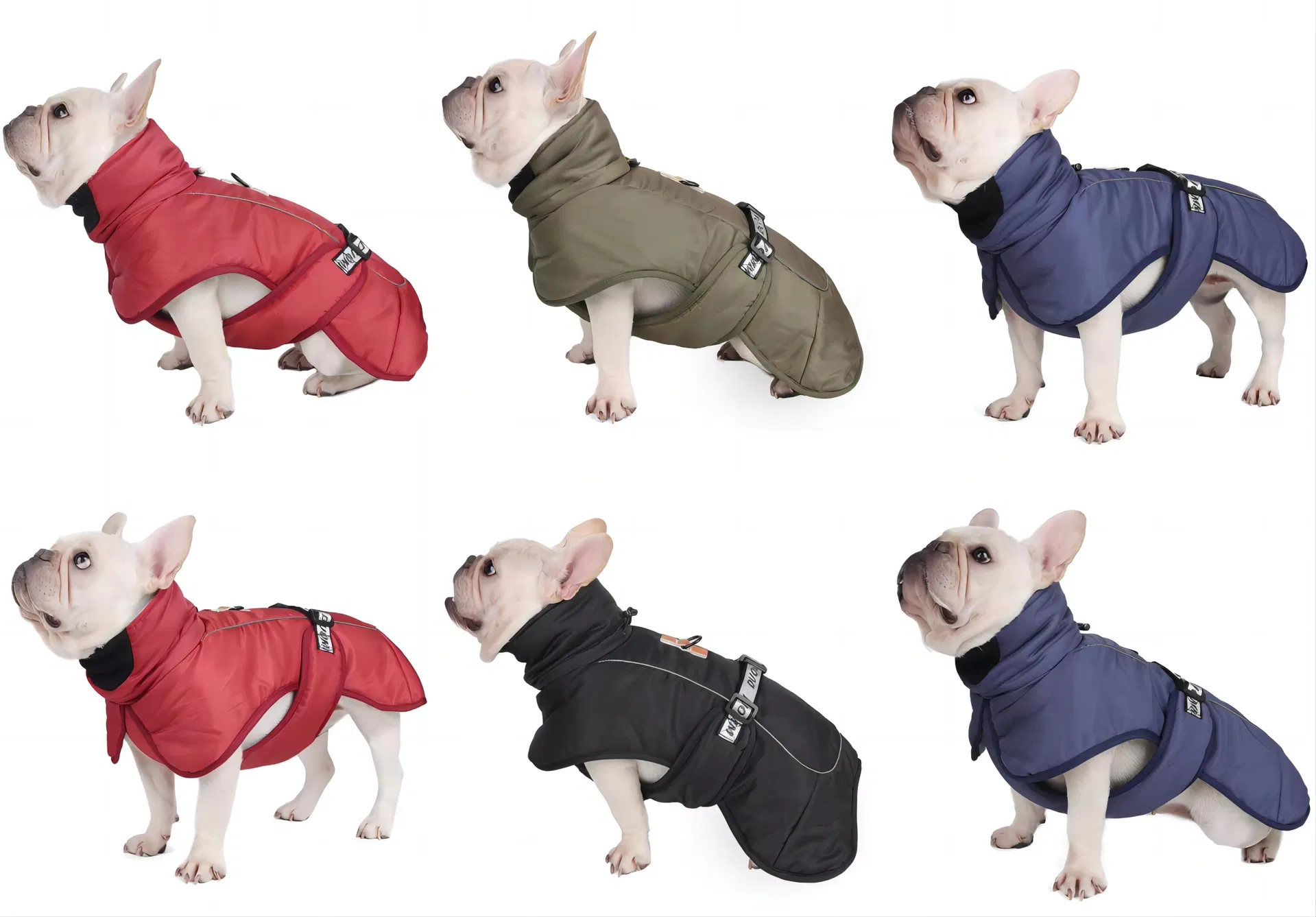 Abrigo Reflectante para Perros Equipamiento de Invierno Impermeable