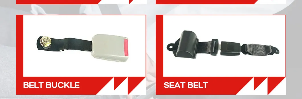 Diseño de hebilla cinturón de seguridad retráctil automático 3