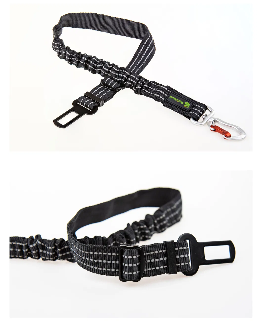 Cuerda de seguridad de alta elasticidad al por mayor, productos para mascotas, correa para perros, cinturón de seguridad para automóvil