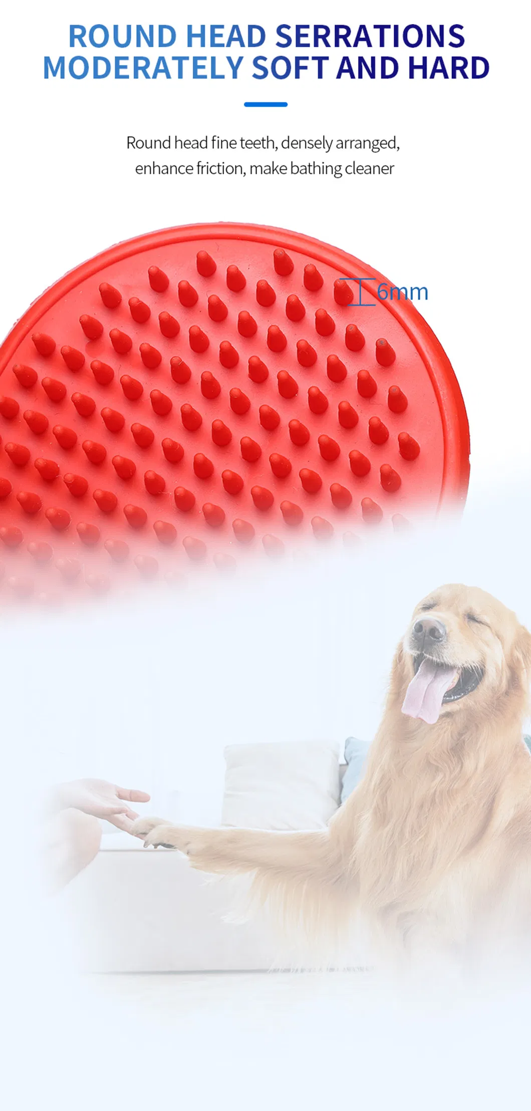 Guantes de masaje para baño de perros y gatos, cepillo para el cuidado y la higiene de perros, accesorios para mascotas, productos para mascotas de silicona suave y segura