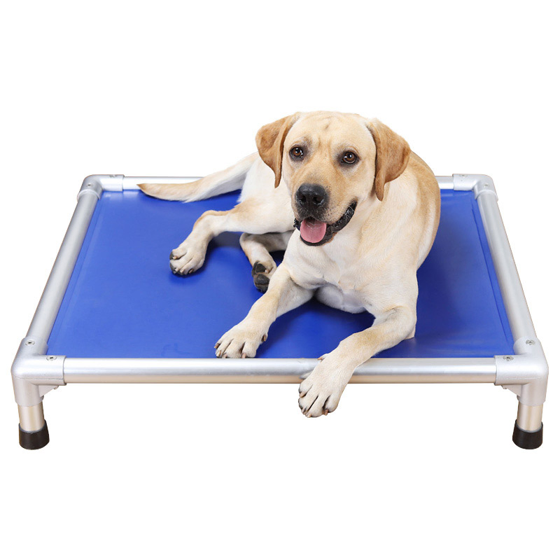Ventas Calientes Cama para Perros Elevada Personalizada de Aluminio Resistente a Mordeduras para Exterior Ecológica