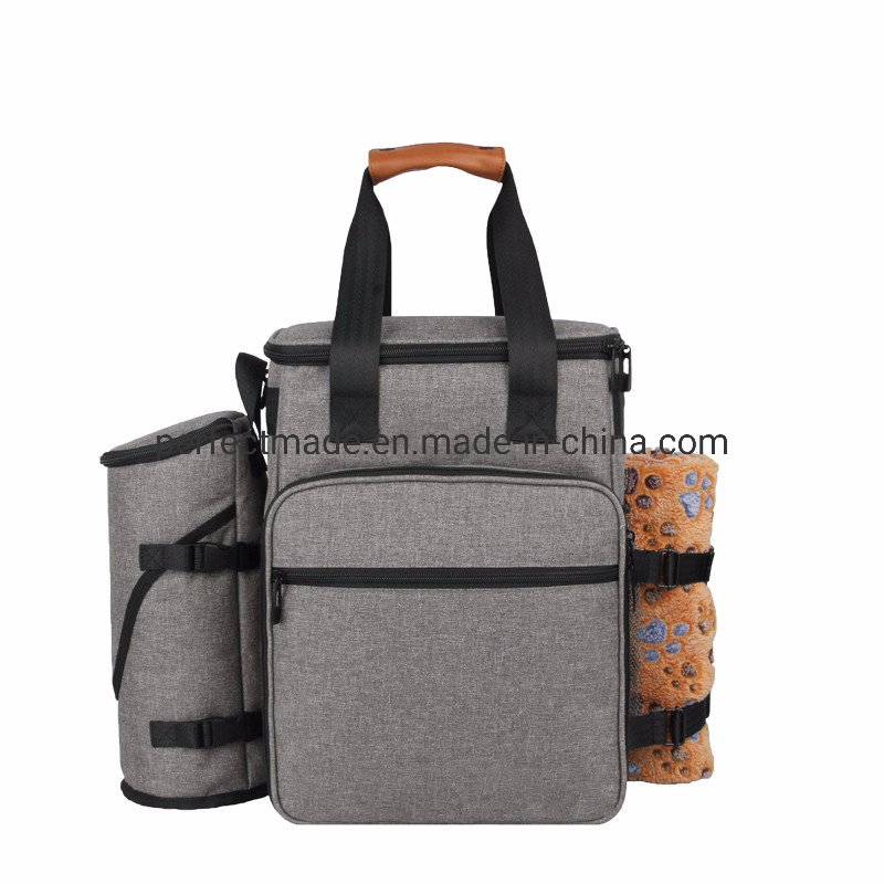 Bolsa de transporte portátil y transpirable para perros/gatos de aerolínea