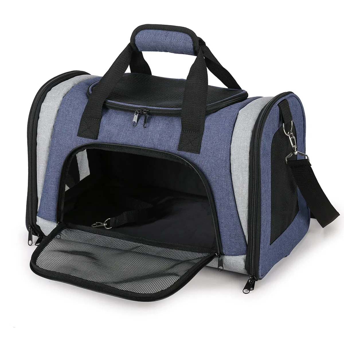 Bolsa de transporte portátil para comida de perro personalizada, mochila para mascotas de fin de semana