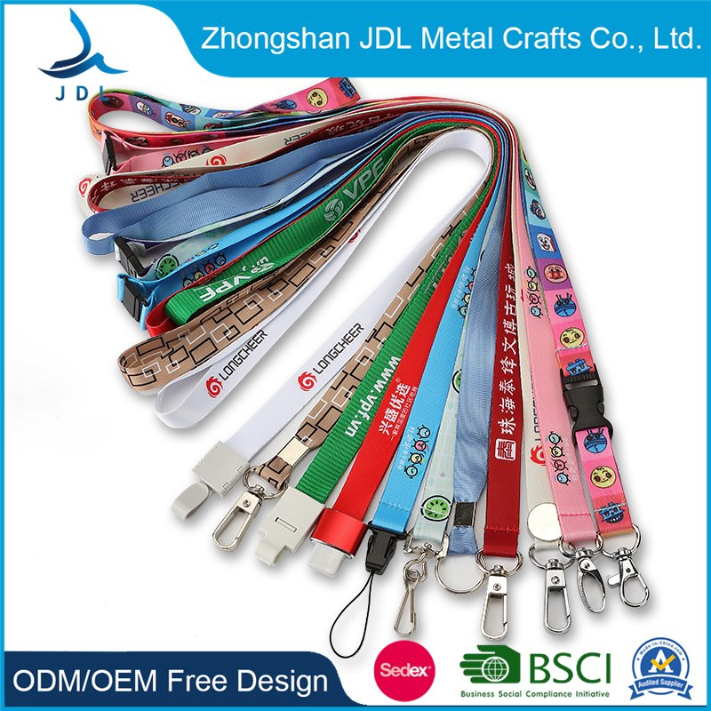 China Personalizado a Granel Impresión por Transferencia de Calor Oficina Cuello Muñeca Máscara Seguridad Llavero Cinta Retráctil/ Soporte de Tarjeta de Identificación Retráctil para Electrónica Cigarrillo Electrónico