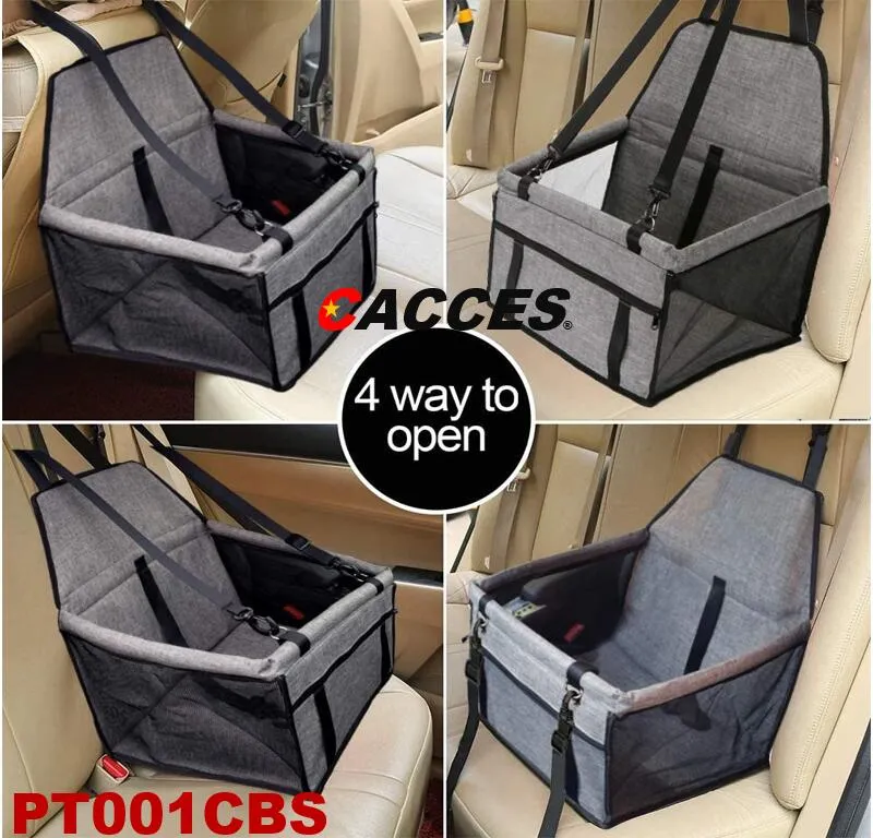 Cama de asiento para perro en el coche