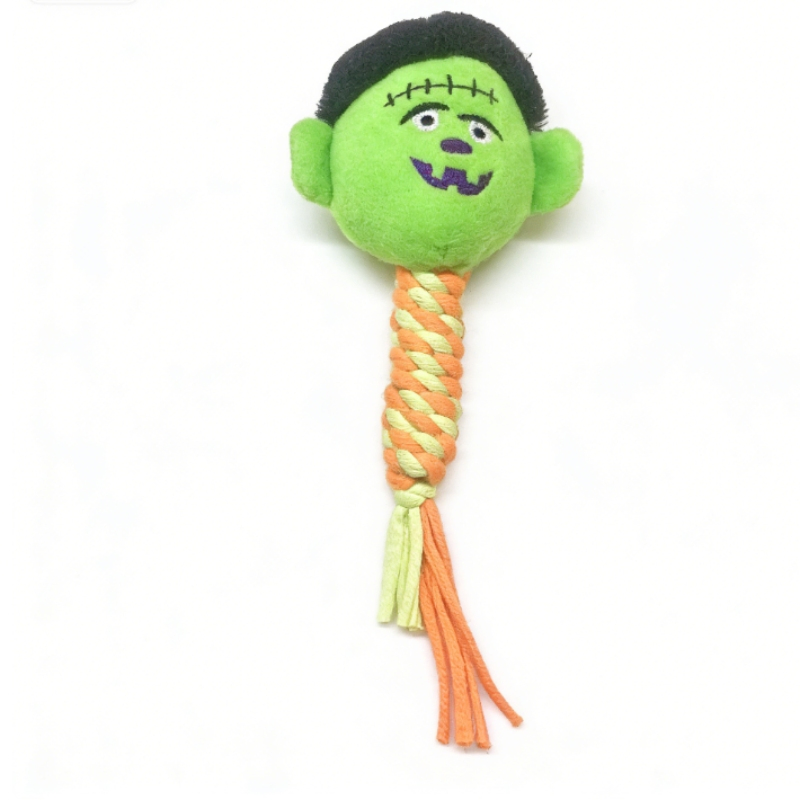 Juguete interactivo para perros de Halloween que fomenta comportamientos de juego de golpear y saltar