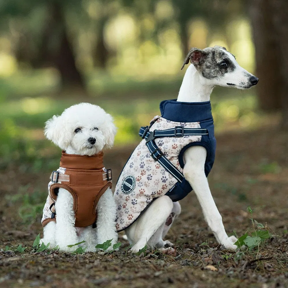 Ropa para mascotas de moda, chaqueta suave de patrón sólido, ropa al por mayor para gatos y perros