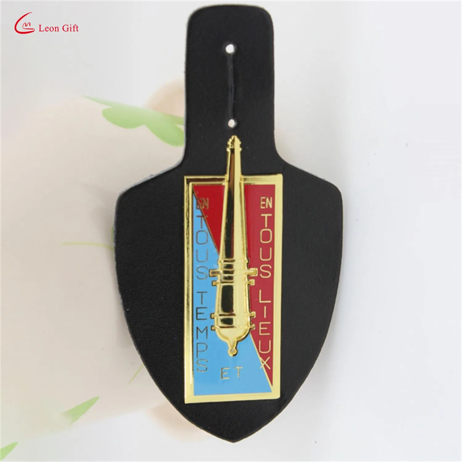 Pin de solapa de aleación metálica personalizado, artesanía de insignia policial para marco de placa de licencia de automóvil, parabrisas de Florida, billetera de cuero para perros, seguridad, insignia militar de policía