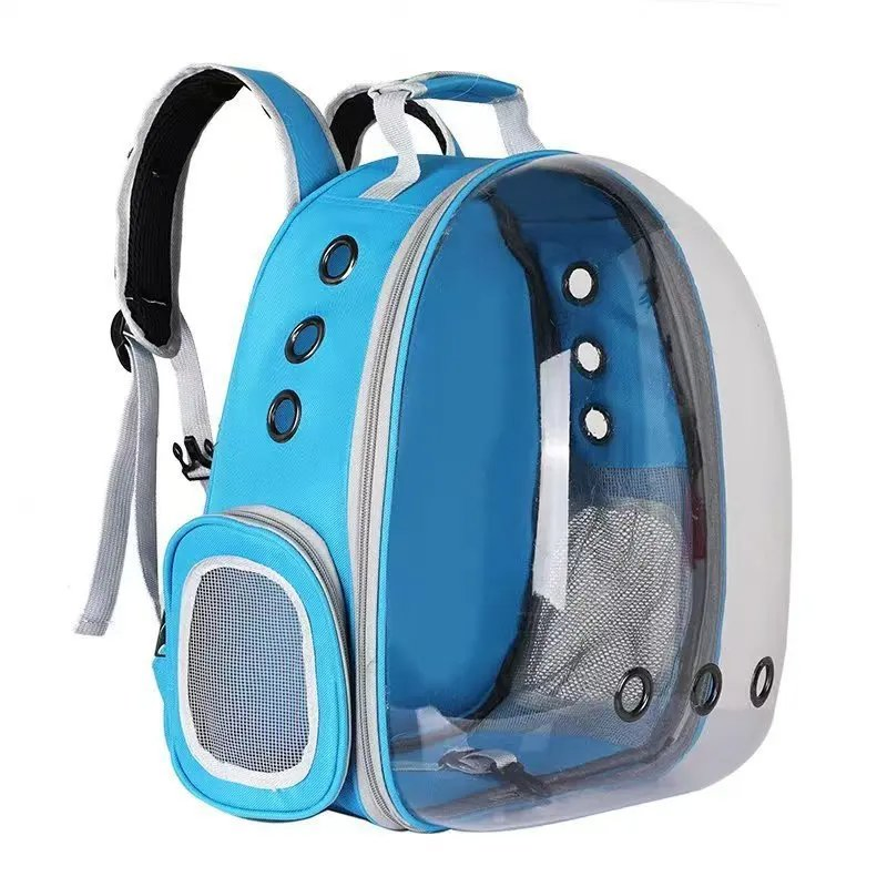 Bolsa de viaje carrito para mascotas gato perro mochila de hombro transportadora para mascotas