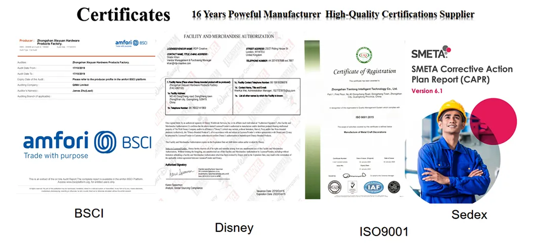 Certificados de calidad