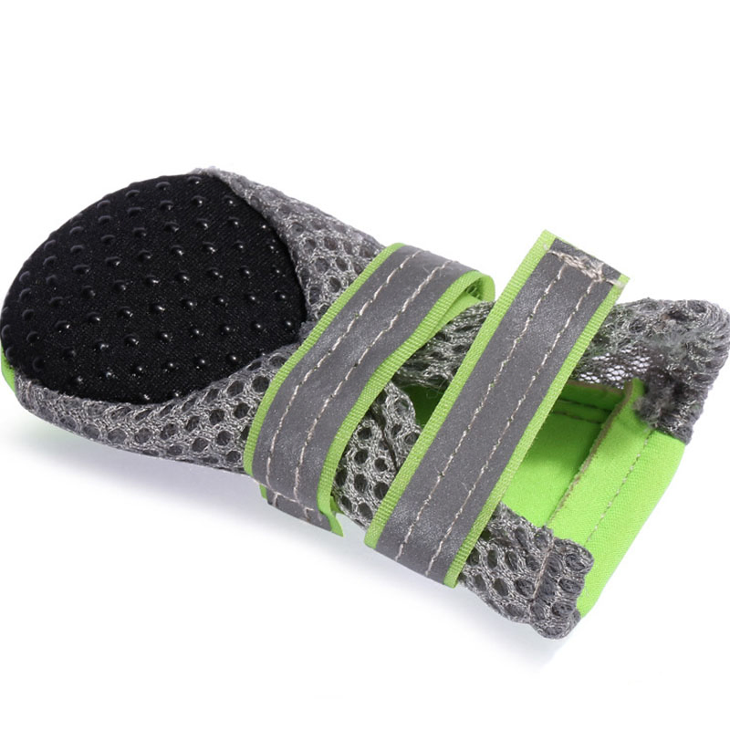Zapatos para perros deportivos cómodos, casuales, reflectantes y transpirables de malla al por mayor