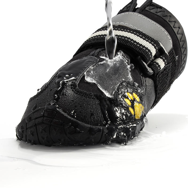 Zapatos deportivos para perros modernos, personalizados, transpirables, de malla, reflectantes, impermeables y antideslizantes