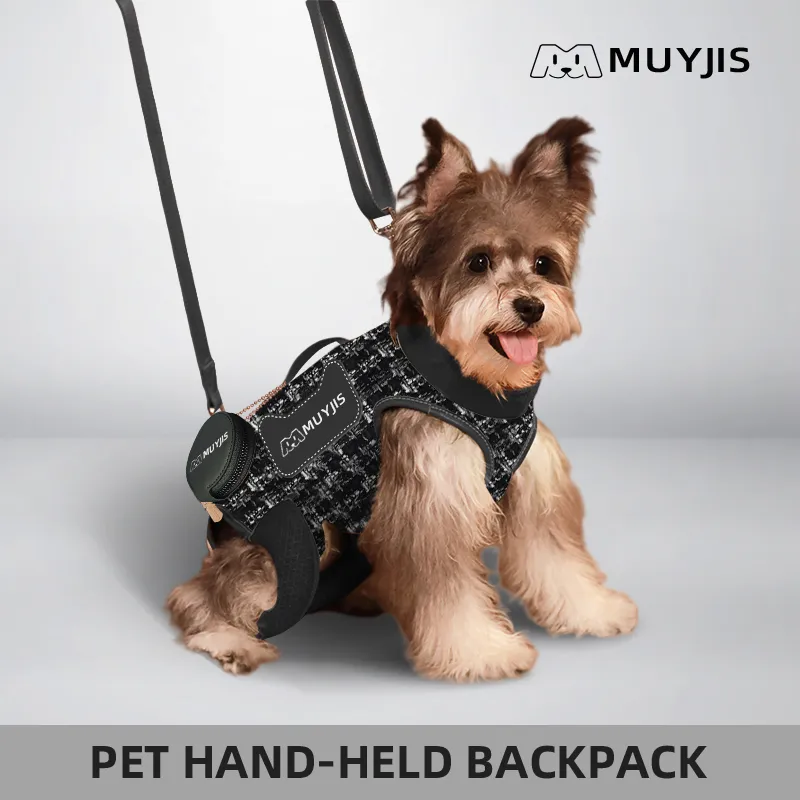 Bolsa moderna y sencilla para productos de mascotas para un transporte conveniente de perros