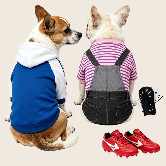 Ropa de perro linda, sudadera para mascotas, ropa deportiva de diseño para perros