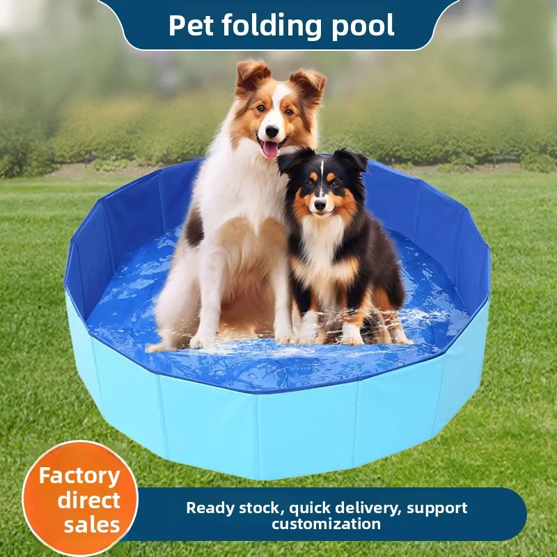 Piscina portátil para baño de perros para fácil viaje y montaje