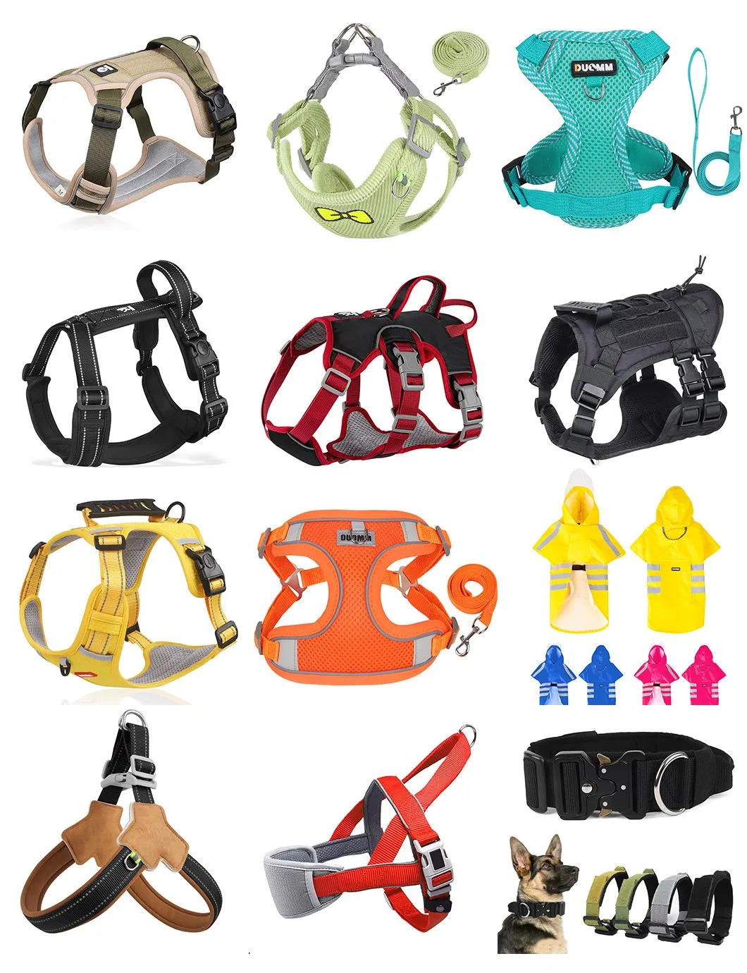 Chaleco negro transpirable para perros con tiras reflectantes para mayor seguridad