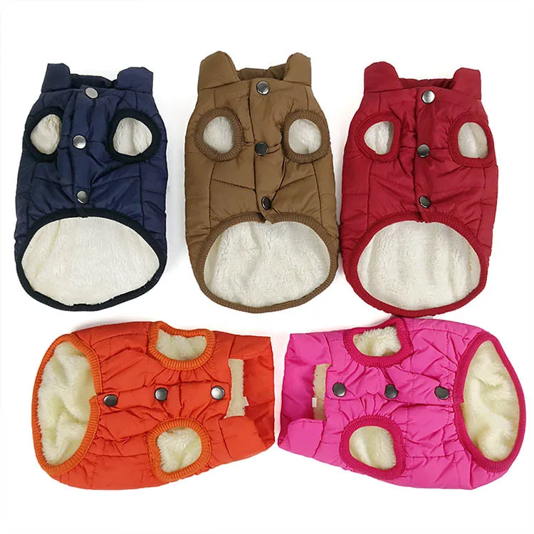 Chaqueta acolchada para mascotas