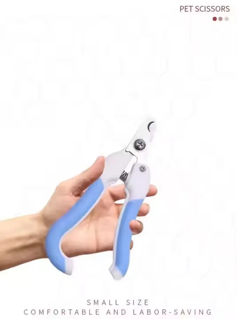 Juego de limas y cortadores de uñas personalizados de acero inoxidable para gatos y perros herramienta de aseo