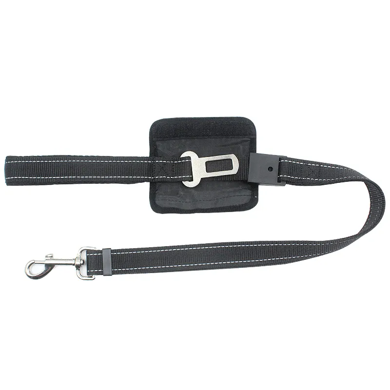 Cinturón de seguridad para perros, correa de nylon, accesorio para mascotas personalizado, cinturón de asiento para perros en el coche