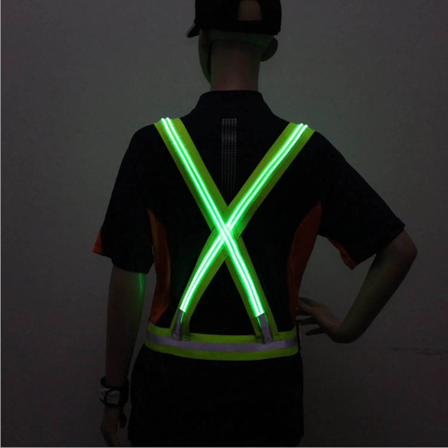 Equipo de Correr Chaleco de Alta Visibilidad para Correr, Caminar, Jogging, Ciclismo
