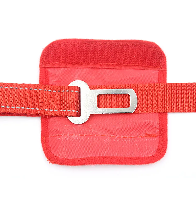 Cinturón de seguridad para perros, correa de nylon, accesorio para mascotas personalizado, cinturón de asiento para perros en el coche