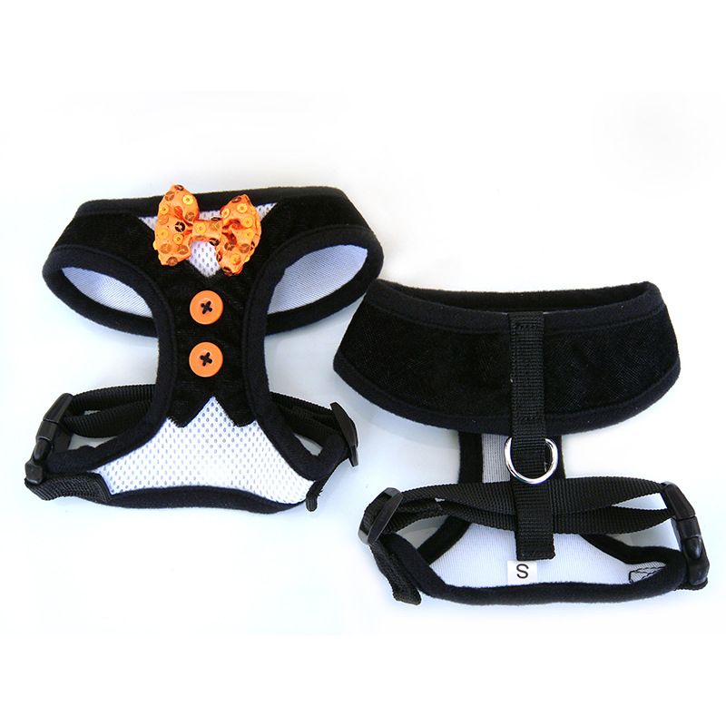 Arnés para gatos ajustable, suave, de malla transpirable y personalizado