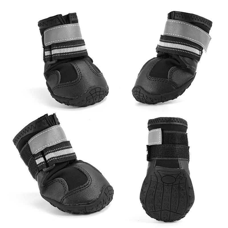 Zapatos deportivos para perros modernos, personalizados, transpirables, de malla, reflectantes, impermeables y antideslizantes