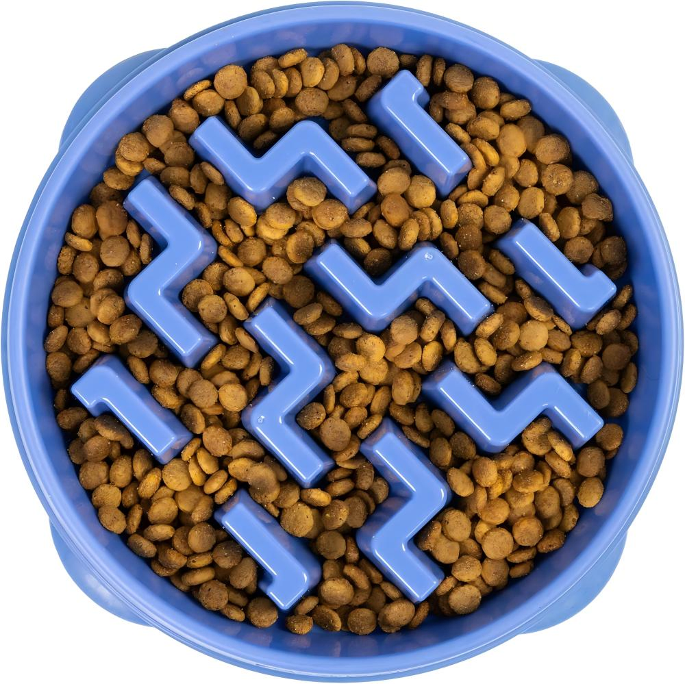 Tazón de comida para perros y gatos de silicona ecológica, tazón antideslizante para mascotas