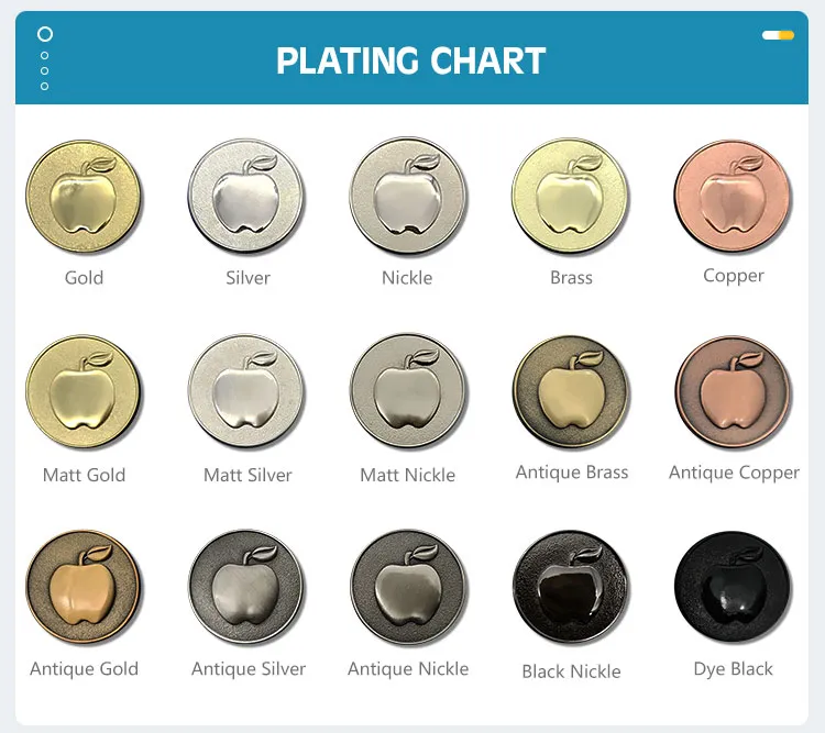 Insignia de metal personalizada