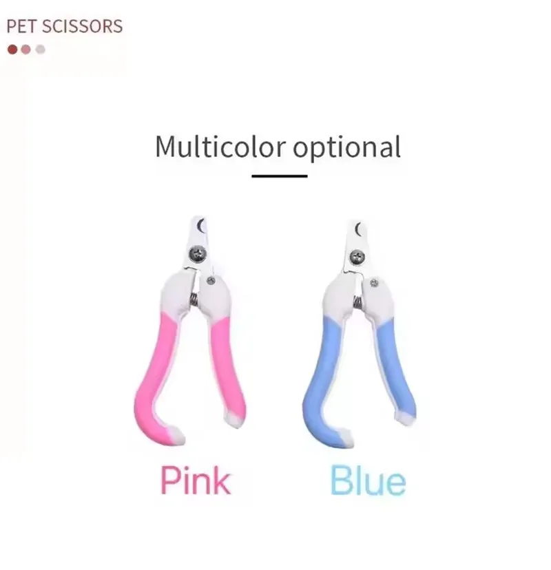 Juego de limas y cortadores de uñas personalizados de acero inoxidable para gatos y perros herramienta de aseo