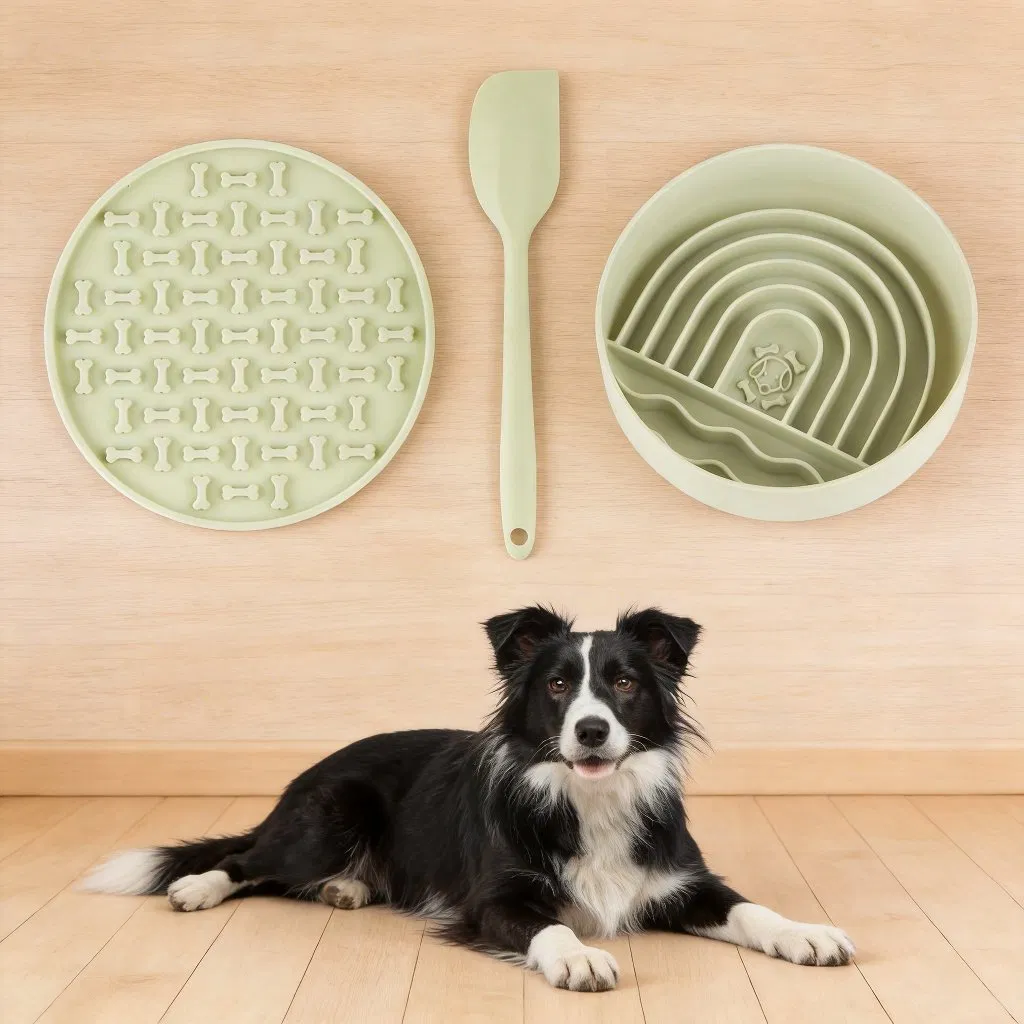 Tapete de silicona para lamer perros, alimentador lento, comedero para mascotas, comedero para gatos, grado alimentario, suministros para mascotas, accesorios para mascotas, productos para mascotas