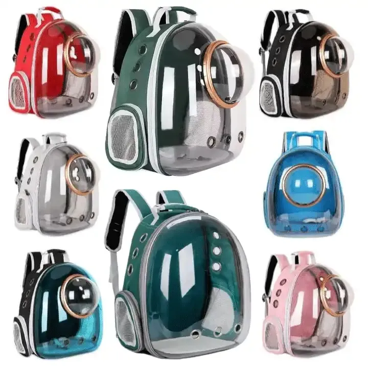 Bolsa de viaje carrito para mascotas gato perro mochila de hombro transportadora para mascotas