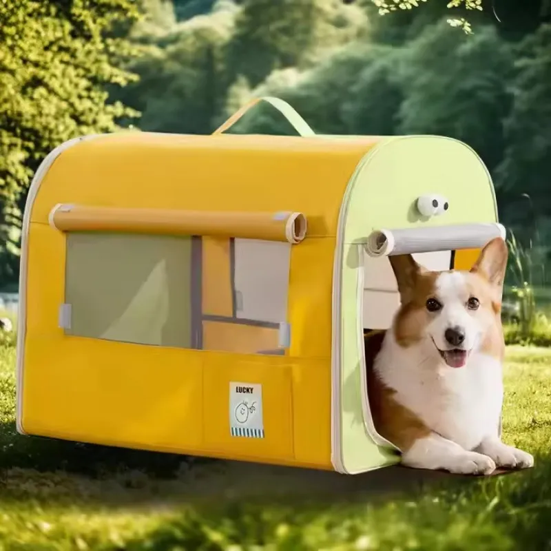 Funda de asiento para perro premium 2-in-1 para seguridad en viajes