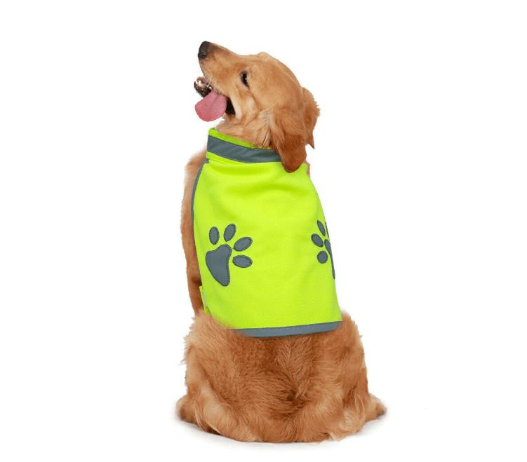 Chalecos de seguridad reflectantes para perros al por mayor, protección al aire libre